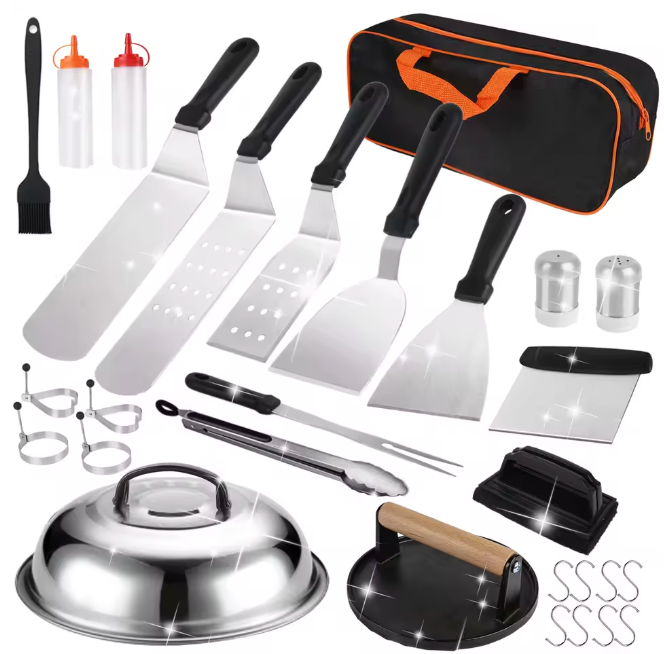 Ustensiles pour barbecue 29 pièces