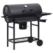 Barbecue charbon en baril