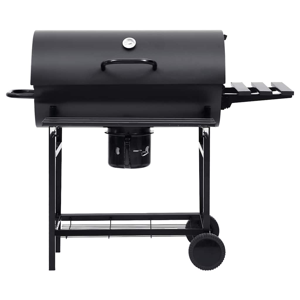 Barbecue charbon en baril