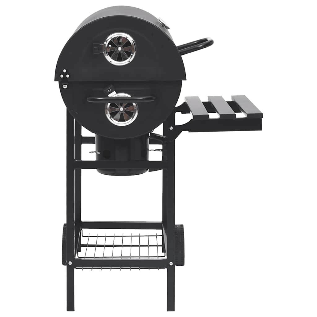 Barbecue charbon en baril