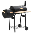 Barbecue charbon avec fumoir