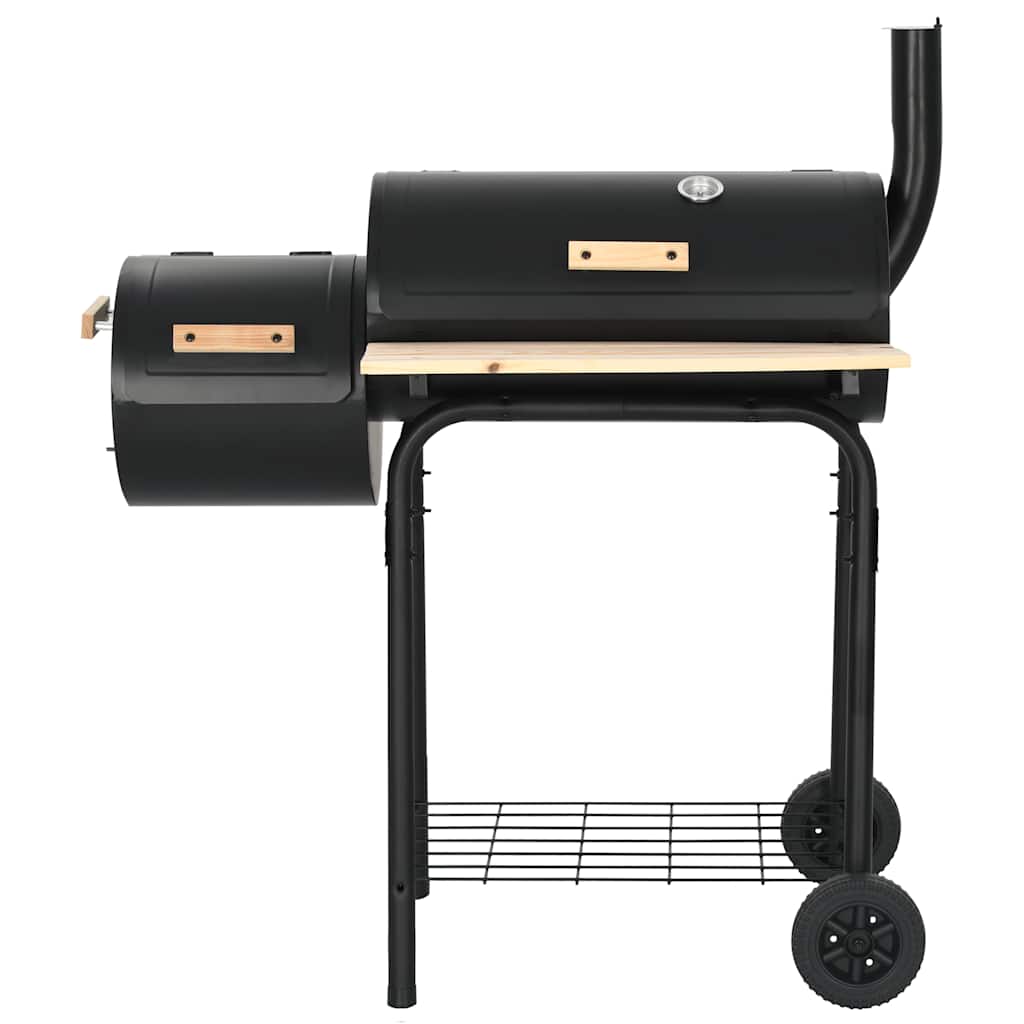 Barbecue charbon avec fumoir