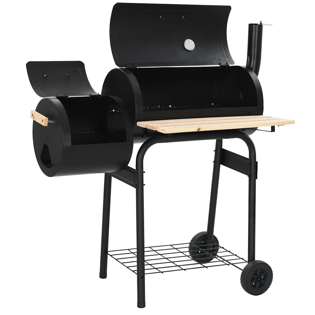 Barbecue charbon avec fumoir