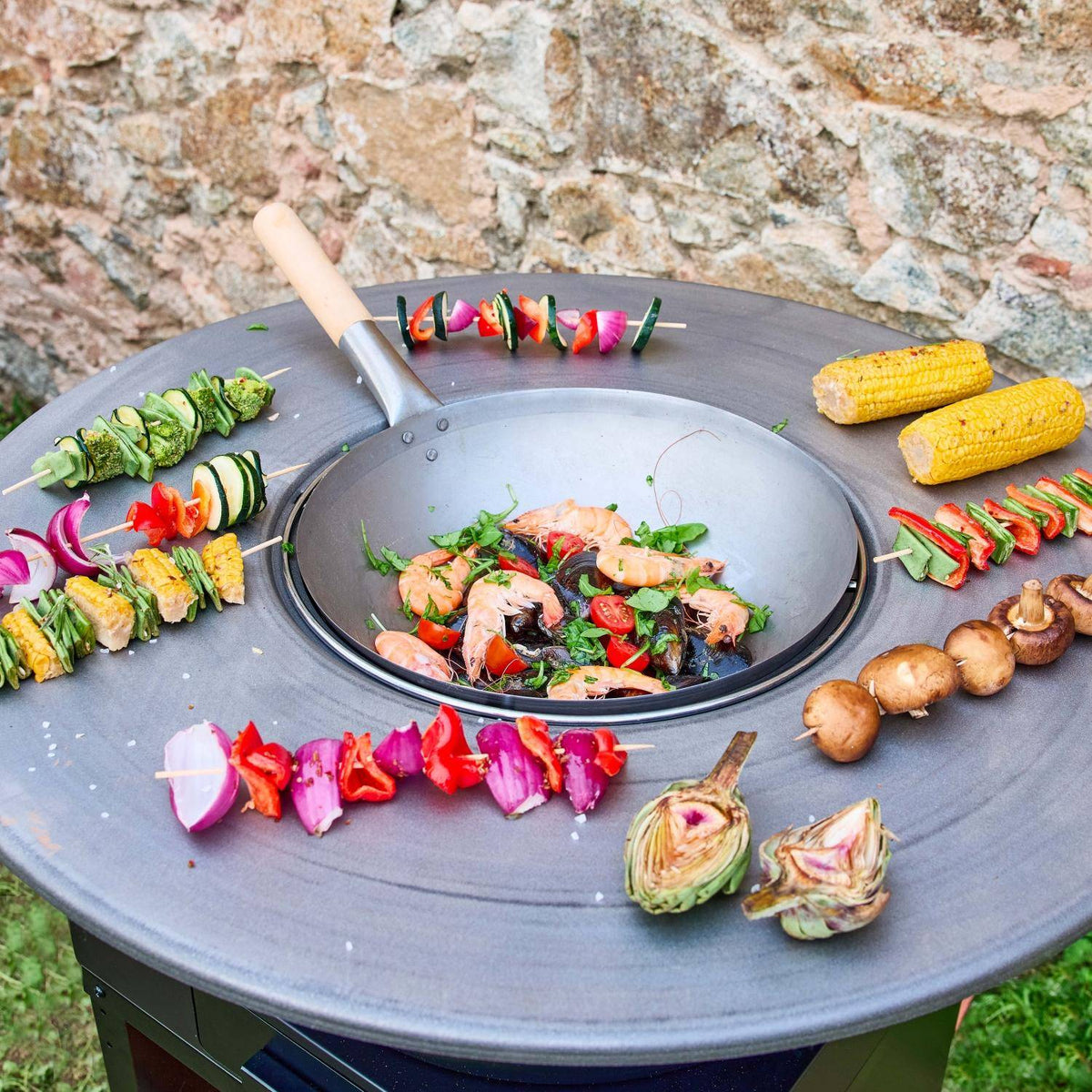 Brasero barbecue Ø81,5cm — vue 3