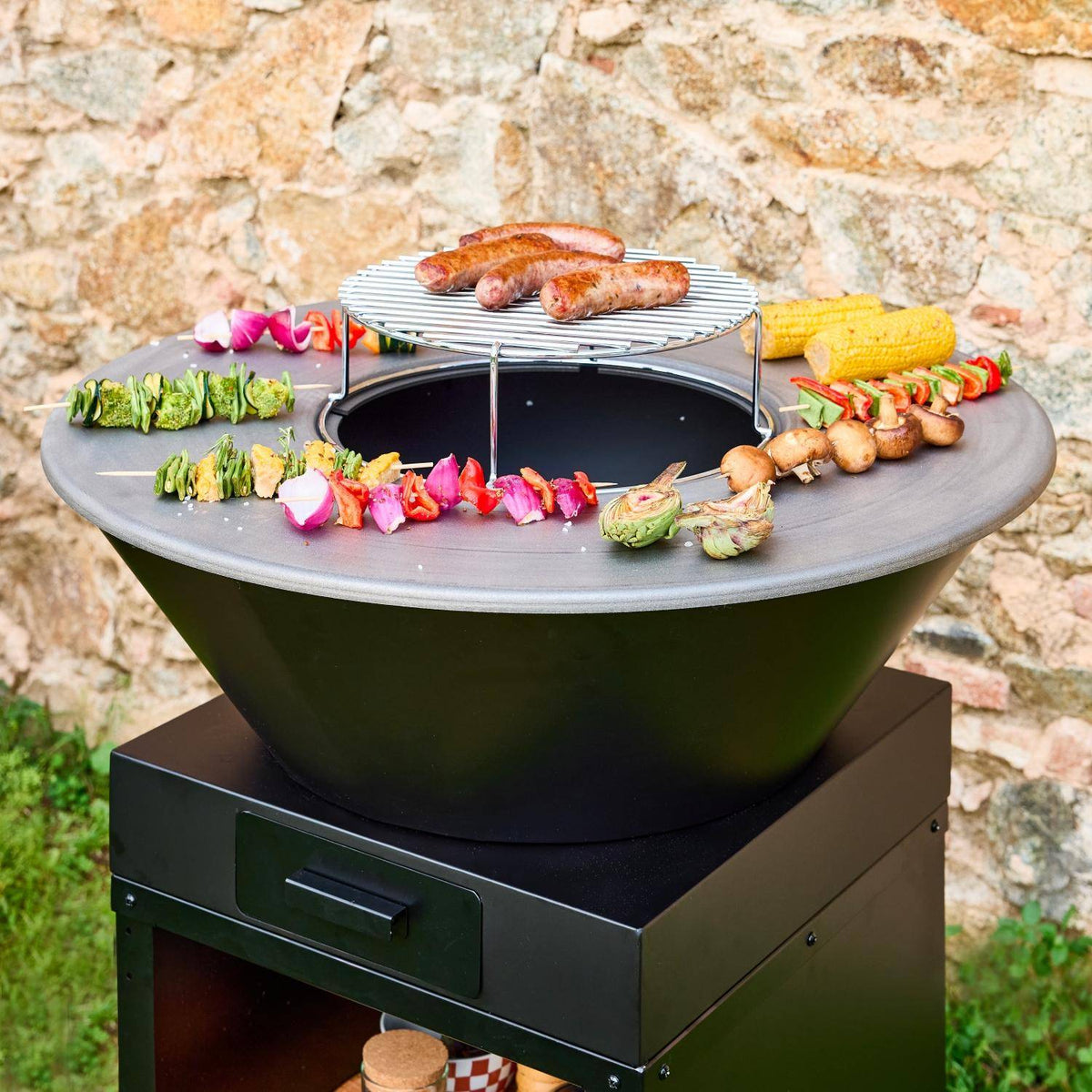 Brasero barbecue Ø81,5cm — vue 2