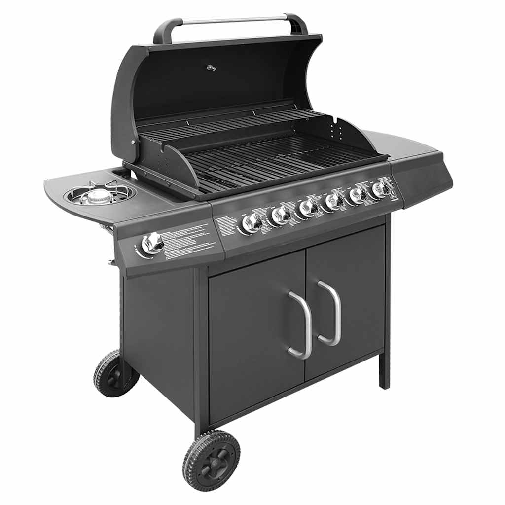 Barbecue gaz 6+1 zone de cuisson