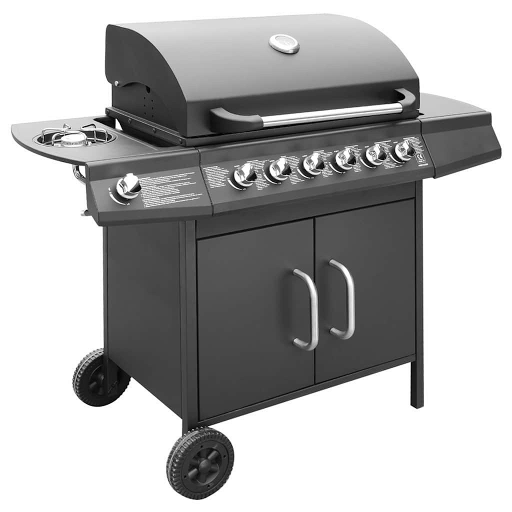 Barbecue gaz 6+1 zone de cuisson