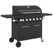 Barbecue gaz 7 brûleurs
